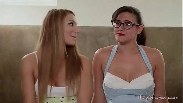 Bondage threesome sex with hardcore fisting