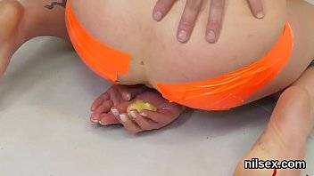 Flirty girl was taken in anal madhouse for harsh treatment