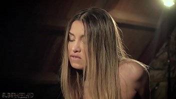 Hot asian teen made to cum by master