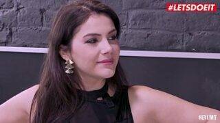 LETSDOEIT – Interracial Hardcore Ass Fuck Action With Sexy Teen Brunette Valentina Nappi