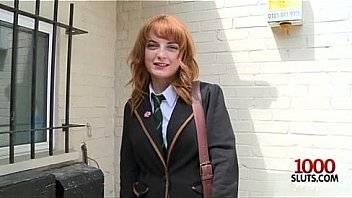 Redhead anal and tied