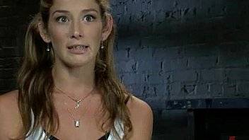 Bound in public groped and fucked