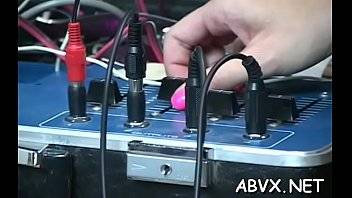 Constricted legal age teenager extreme bondage