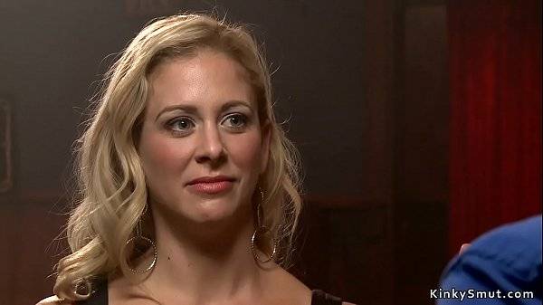 Busty Milf is rough tormented and banged