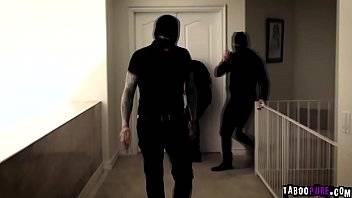 Screaming loud from agony and pain as she gets brutally gang fucked in all holes!