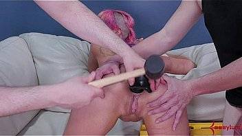 Tangled Tanzi Double Anal Punishment