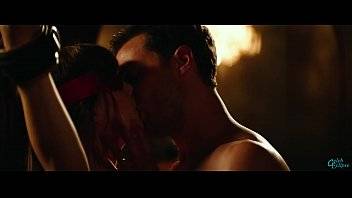 Dakota Johnson tied up, blindfolded, and vibrated (brought to you by Celeb Eclipse)