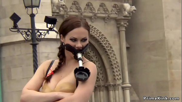 Bare ass Euro beauty d. in public