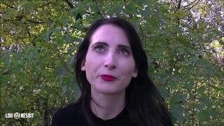 Cuckold licking Cum from a stranger of my ass Lou Nesbit, Lia Louise