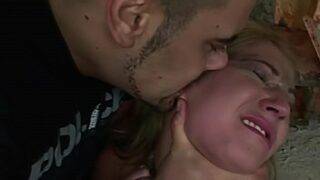 Hot candle wax and face slapping Linda Ray starts.