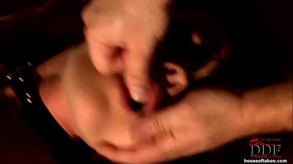 Bound babe spanked very hard