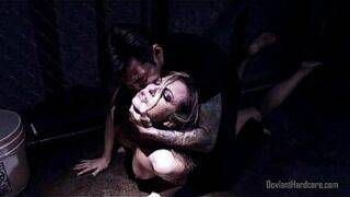 Dahlia Sky rough sex water BDSM